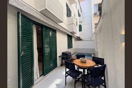 Apartamento à venda com 58m², 1 quarto e sem vagaVaranda da sala