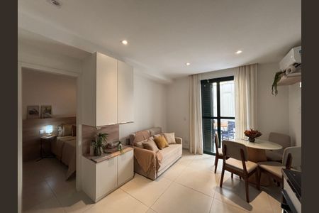 Apartamento à venda com 58m², 1 quarto e sem vagaSala/Cozinha