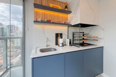 Varanda gourmet de apartamento à venda com 2 quartos, 120m² em Paraíso, São Paulo