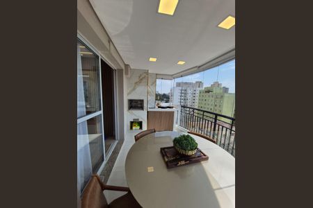 Varanda de apartamento à venda com 4 quartos, 146m² em Vila Pereira Barreto, São Paulo
