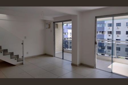Sala de apartamento à venda com 4 quartos, 198m² em Pechincha, Rio de Janeiro