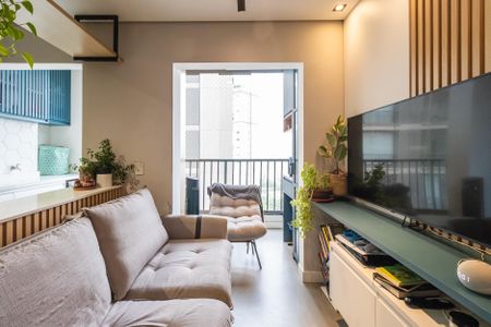 Sala de apartamento à venda com 2 quartos, 52m² em Alphaville Empresarial, Barueri