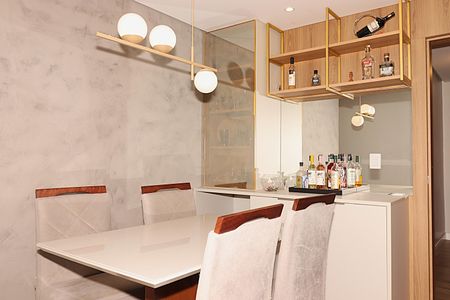 Sala de Jantar de apartamento à venda com 3 quartos, 83m² em Menino Deus, Porto Alegre