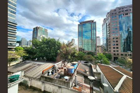 Vista da Sala de apartamento à venda com 1 quarto, 36m² em Itaim Bibi, São Paulo