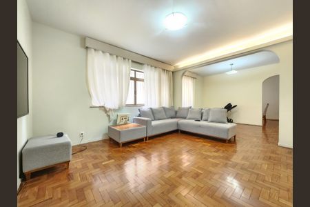 Sala de apartamento à venda com 4 quartos, 170m² em Sion, Belo Horizonte