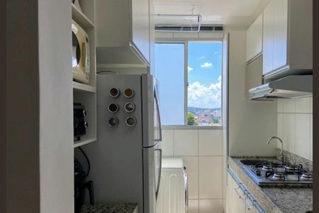 Cozinha e Área de Serviço de apartamento à venda com 2 quartos, 50m² em Castelo, Belo Horizonte