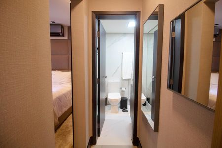 Apartamento para alugar com 50m², 1 quarto e 1 vagaCorredor