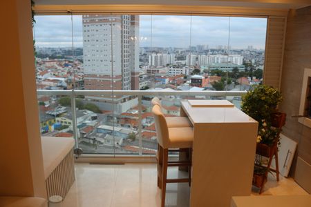 Varanda de apartamento à venda com 2 quartos, 80m² em Osvaldo Cruz, São Caetano do Sul