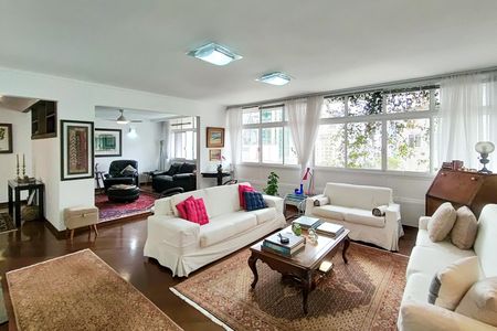 Sala de apartamento à venda com 4 quartos, 182m² em Cerqueira César, São Paulo