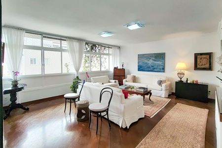 Sala de apartamento à venda com 4 quartos, 182m² em Cerqueira César, São Paulo