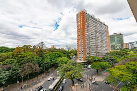 Vista da Sala 1 de apartamento à venda com 4 quartos, 176m² em Centro, Belo Horizonte