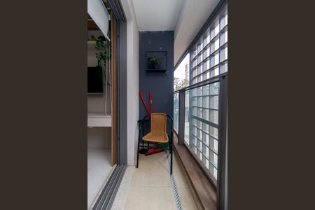 Varanda de kitnet/studio à venda com 0 quarto, 24m² em Brooklin, São Paulo
