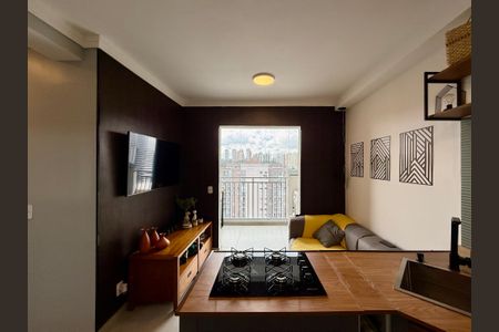 Sala de apartamento à venda com 2 quartos, 36m² em Jardim Caravelas, São Paulo
