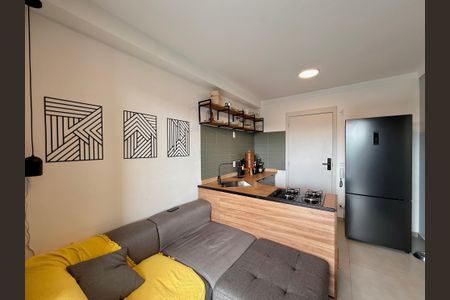 Sala de apartamento à venda com 2 quartos, 36m² em Jardim Caravelas, São Paulo