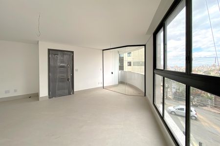 Sala de apartamento à venda com 3 quartos, 120m² em Santa Lúcia, Belo Horizonte