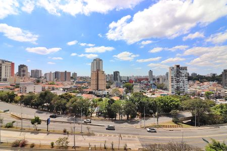 Vista da Sacada de apartamento à venda com 1 quarto, 37m² em Centro, São Bernardo do Campo
