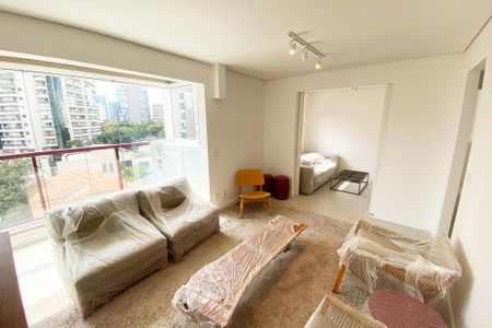 Sala de apartamento para alugar com 1 quarto, 60m² em Pinheiros, São Paulo