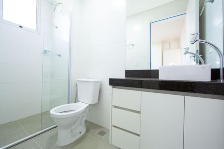 Apartamento para alugar com 57m², 2 quartos e 2 vagas Apartamento para alugar com 57m², 2 quartos e 2 vagasBanheiro da Suíte