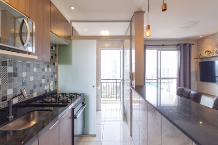 Apartamento à venda com 49m², 2 quartos e 1 vagaCozinha e área de serviço