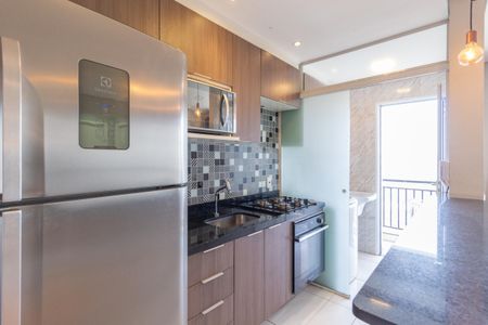 Apartamento à venda com 49m², 2 quartos e 1 vagaCozinha e área de serviço