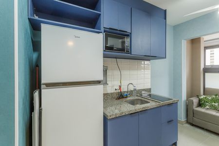 Studio para alugar com 27m², 1 quarto e sem vaga Studio para alugar com 27m², 1 quarto e sem vagaCozinha