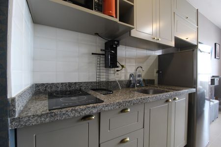 Studio para alugar com 25m², 1 quarto e sem vagaCozinha