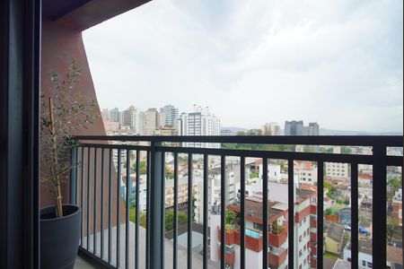 Varanda do Studio de kitnet/studio para alugar com 1 quarto, 28m² em Boa Vista, Porto Alegre