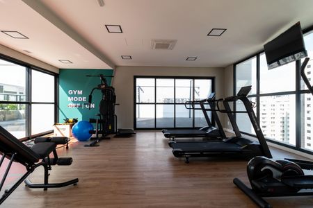 Apartamento à venda com 32m², 1 quarto e sem vaga Apartamento à venda com 32m², 1 quarto e sem vagaÁrea comum - Academia