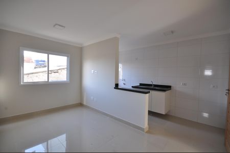 Sala de apartamento para alugar com 1 quarto, 34m² em Parque Ramos Freitas, São Paulo