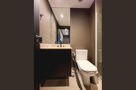 Apartamento para alugar com 60m², 1 quarto e 1 vaga Apartamento para alugar com 60m², 1 quarto e 1 vagaBanheiro da Suíte