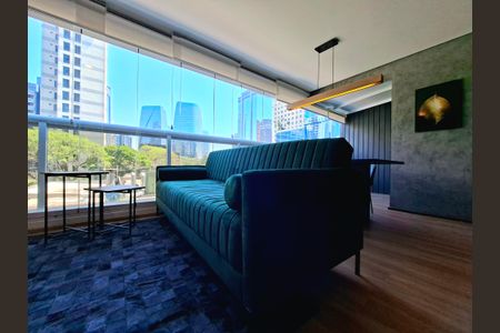 Apartamento para alugar com 60m², 1 quarto e 1 vaga Apartamento para alugar com 60m², 1 quarto e 1 vagaSacada