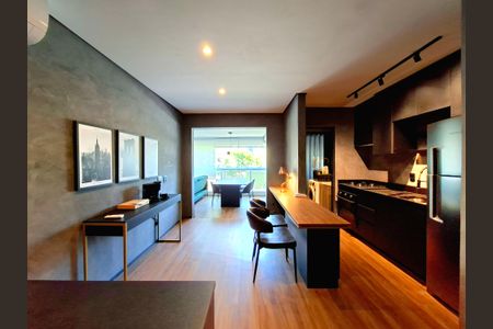 Apartamento para alugar com 60m², 1 quarto e 1 vaga Apartamento para alugar com 60m², 1 quarto e 1 vagaSala