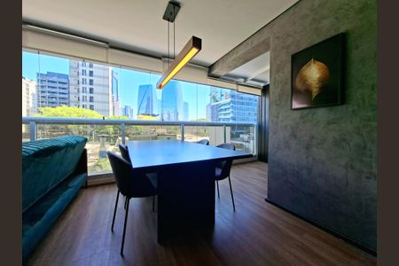 Apartamento para alugar com 60m², 1 quarto e 1 vaga Apartamento para alugar com 60m², 1 quarto e 1 vagaSacada