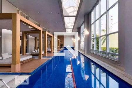 Apartamento para alugar com 60m², 1 quarto e 1 vaga Apartamento para alugar com 60m², 1 quarto e 1 vagaÁrea comum - Piscina coberta