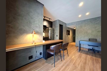 Apartamento para alugar com 60m², 1 quarto e 1 vaga Apartamento para alugar com 60m², 1 quarto e 1 vagaSala