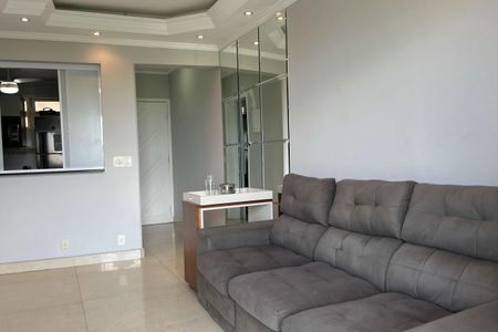 Sala de apartamento para alugar com 1 quarto, 52m² em José Menino, Santos