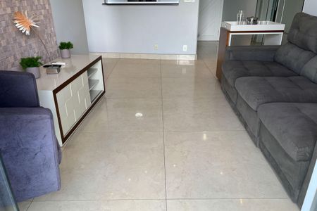 Sala de apartamento para alugar com 1 quarto, 52m² em José Menino, Santos