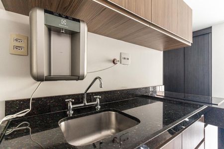 Studio à venda com 27m², 1 quarto e sem vagaCozinha