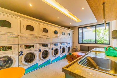 Studio à venda com 27m², 1 quarto e sem vagaLavanderia