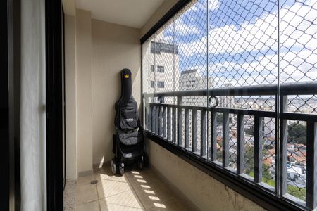 Varanda da Sala de apartamento à venda com 3 quartos, 92m² em Vila Vermelha, São Paulo