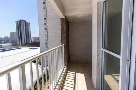 Varanda da Sala de apartamento à venda com 2 quartos, 47m² em Vila das Bandeiras, Guarulhos