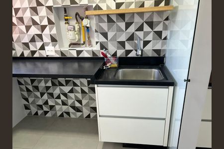 Cozinha de apartamento à venda com 4 quartos, 128m² em Santo Amaro, São Paulo