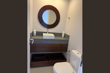 Banheiro de apartamento à venda com 4 quartos, 128m² em Santo Amaro, São Paulo