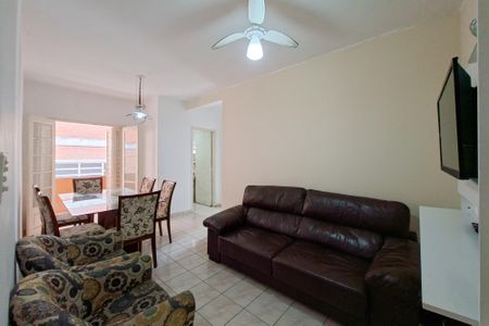 Sala de apartamento para alugar com 2 quartos, 65m² em Vila Tupi, Praia Grande