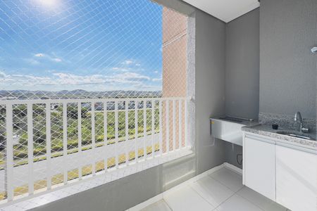 Varanda Sala de apartamento para alugar com 2 quartos, 60m² em Colinas do Paratehy, São José dos Campos