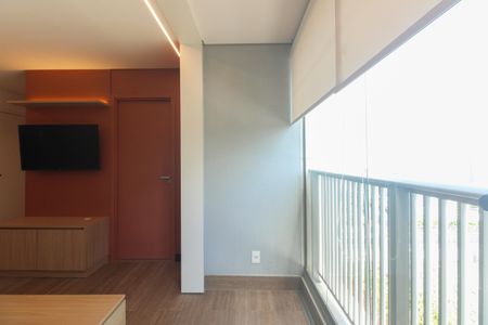 Studio para alugar com 31m², 1 quarto e 1 vaga Studio para alugar com 31m², 1 quarto e 1 vagaVaranda