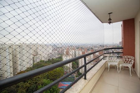 Varanda da Sala de apartamento à venda com 4 quartos, 153m² em Jardim Iris, São Paulo