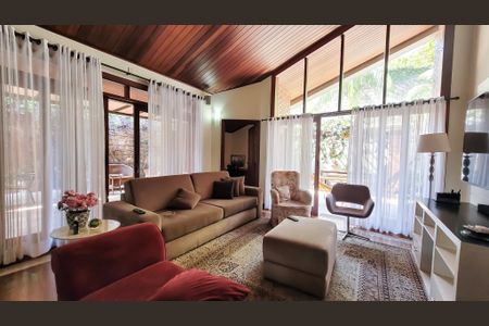 Sala de casa de condomínio à venda com 4 quartos, 350m² em Parque Taquaral, Campinas