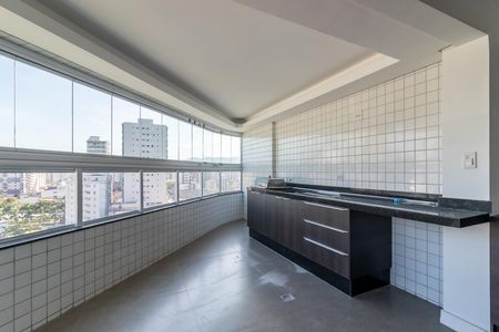 Varanda gourmet de apartamento para alugar com 2 quartos, 91m² em Vila Caiçara, Praia Grande