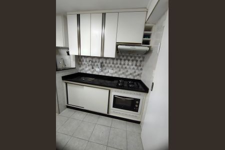 Cozinha de apartamento para alugar com 1 quarto, 40m² em Vila Domitila, São Paulo
